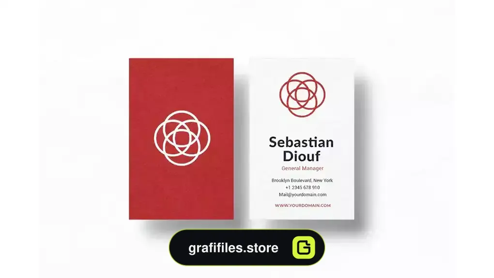 طرح لایه باز کارت ویزیت Business Card