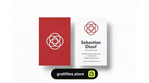 طرح لایه باز کارت ویزیت Business Card