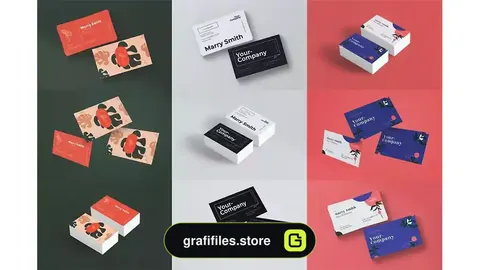 طرح لایه باز کارت ویزیت Business Card 33