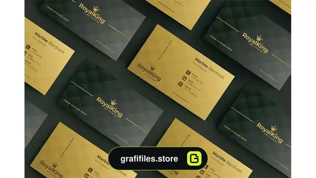 طرح وکتور کارت ویزیت Business Card 40