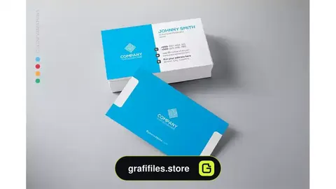 طرح لایه باز کارت ویزیت Business Card 32