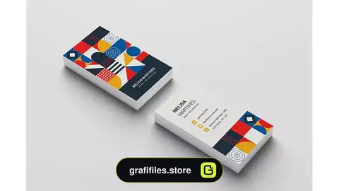 طرح وکتور کارت ویزیت Business Card 8