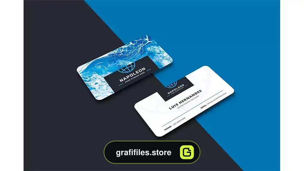 طرح لایه باز کارت ویزیت Business Card 40
