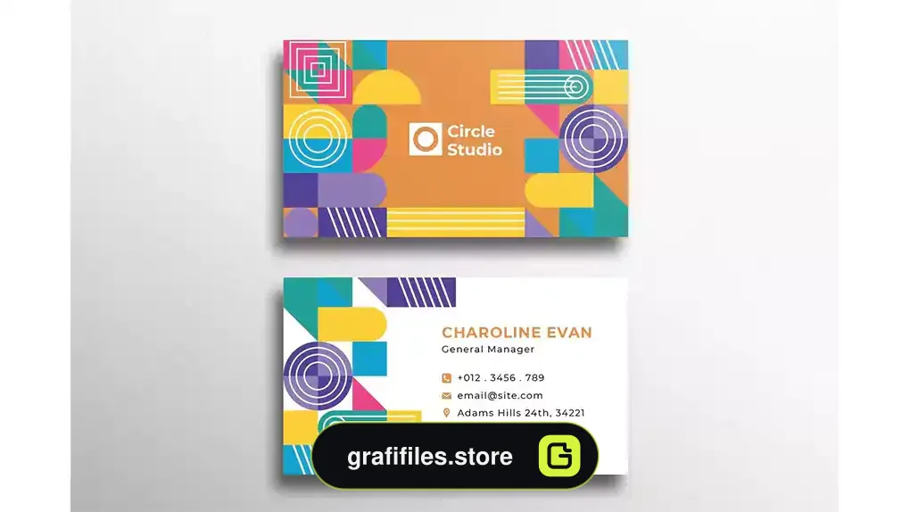 طرح وکتور کارت ویزیت Business Card 5