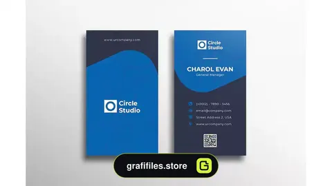 طرح وکتور کارت ویزیت Business Card