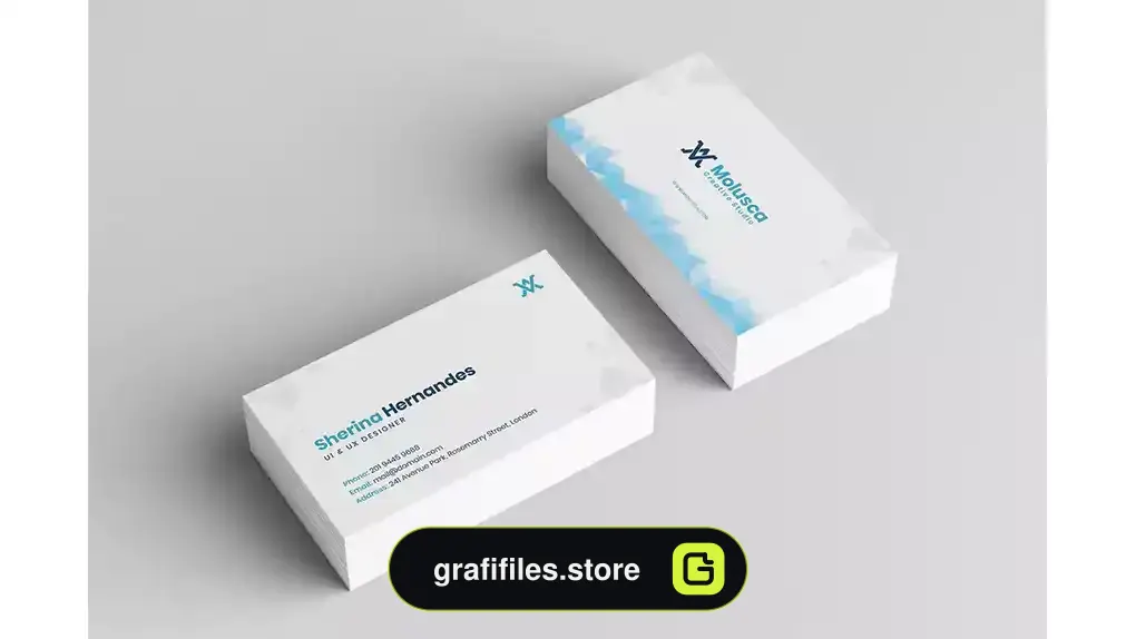طرح وکتور کارت ویزیت Business Card 27