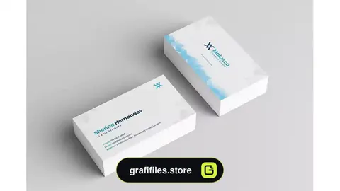 طرح وکتور کارت ویزیت Business Card 27