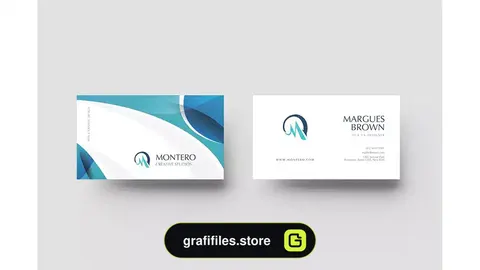 طرح وکتور کارت ویزیت Business Card 29
