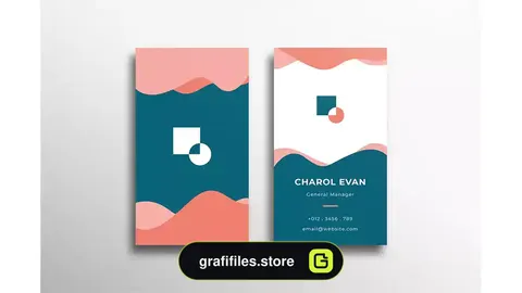 طرح وکتور کارت ویزیت Business Card 18