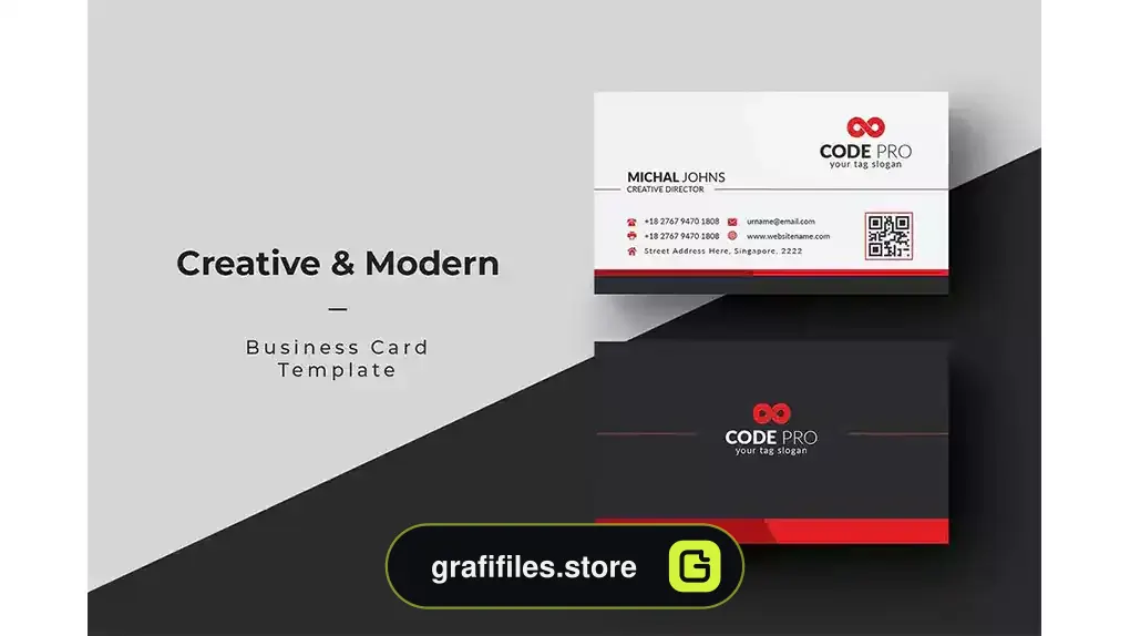 طرح وکتور کارت ویزیت Business Card 26