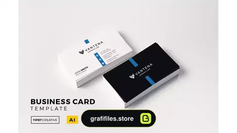 طرح وکتور کارت ویزیت Business Card 28