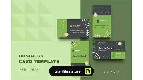 طرح لایه باز کارت ویزیت Business Card 31