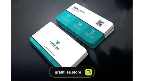 طرح وکتور کارت ویزیت Business Card 17