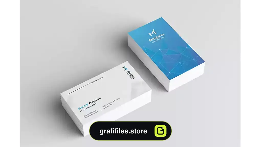 طرح وکتور کارت ویزیت Business Card 25