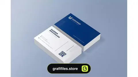طرح وکتور کارت ویزیت Business Card 19
