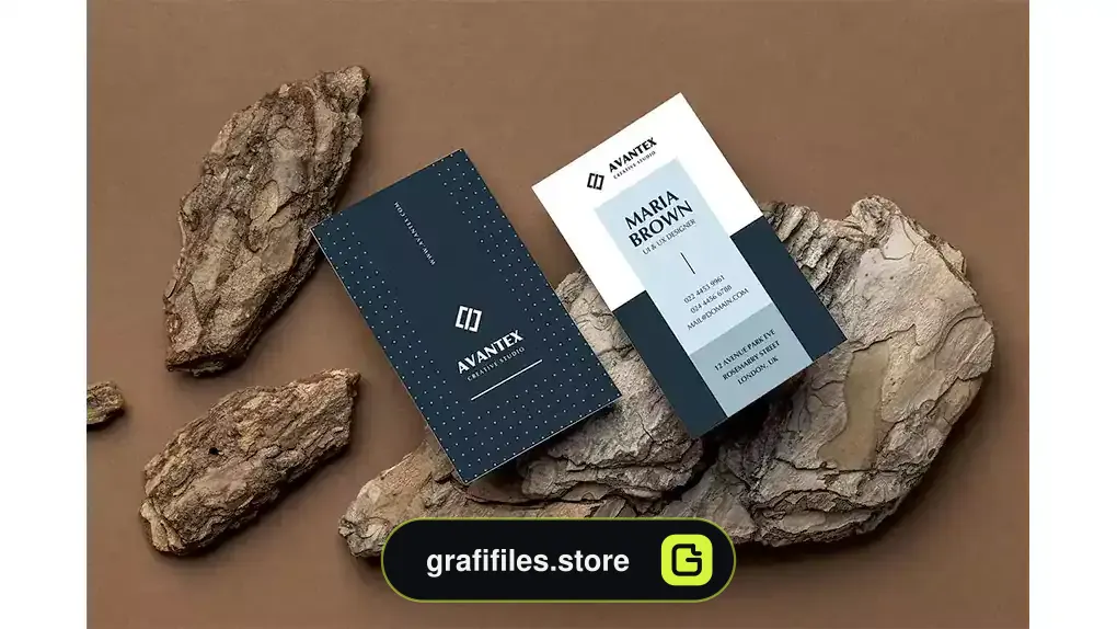 طرح وکتور کارت ویزیت Business Card 34