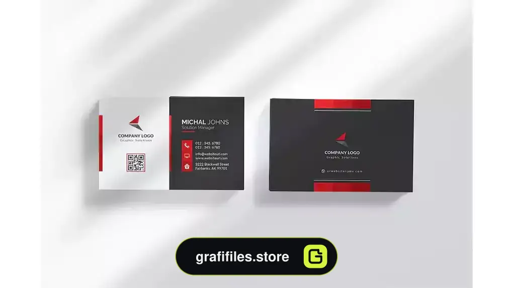 طرح وکتور کارت ویزیت Business Card 15