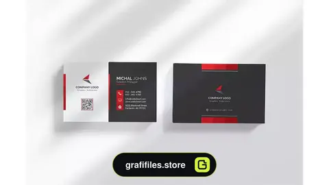 طرح وکتور کارت ویزیت Business Card 15