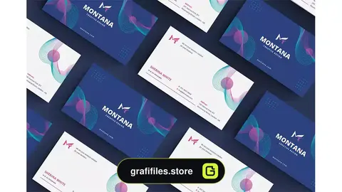 طرح وکتور کارت ویزیت Business Card 31