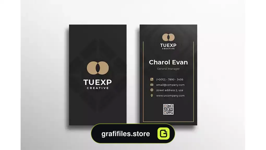 طرح وکتور کارت ویزیت Business Card 11