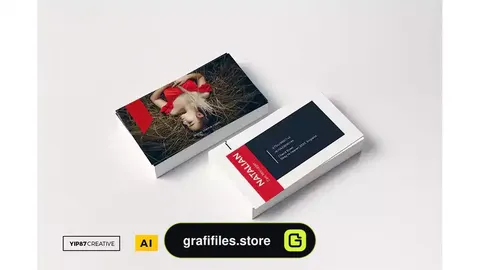 طرح وکتور کارت ویزیت Business Card 12