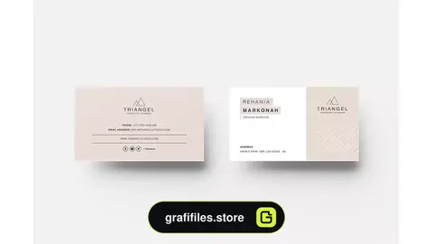 طرح وکتور کارت ویزیت Business Card 13
