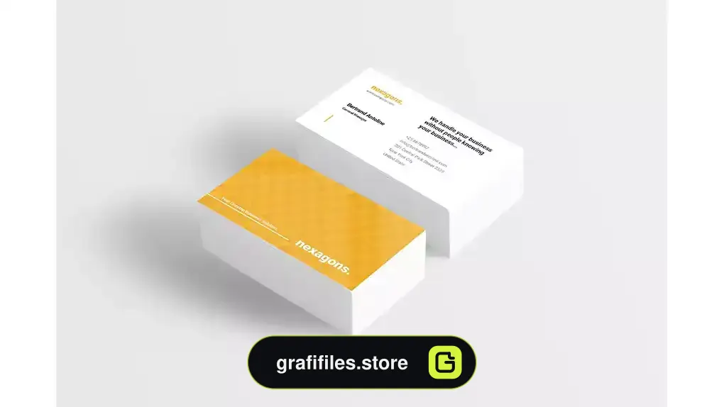 طرح لایه باز کارت ویزیت Business Card 39