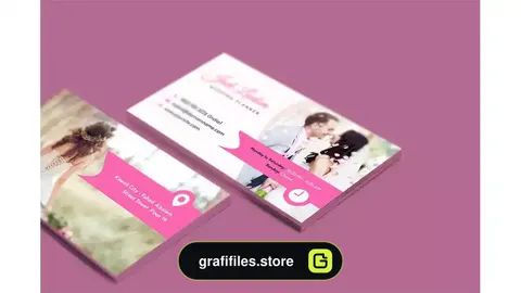 طرح لایه باز کارت ویزیت Business Card Template