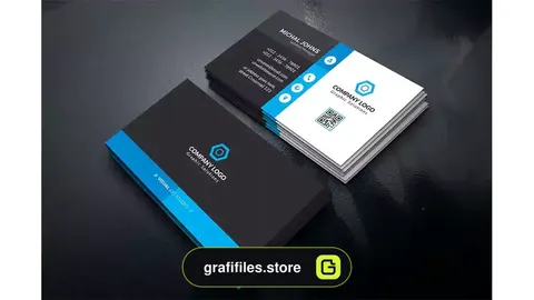 طرح وکتور کارت ویزیت Business Card 2