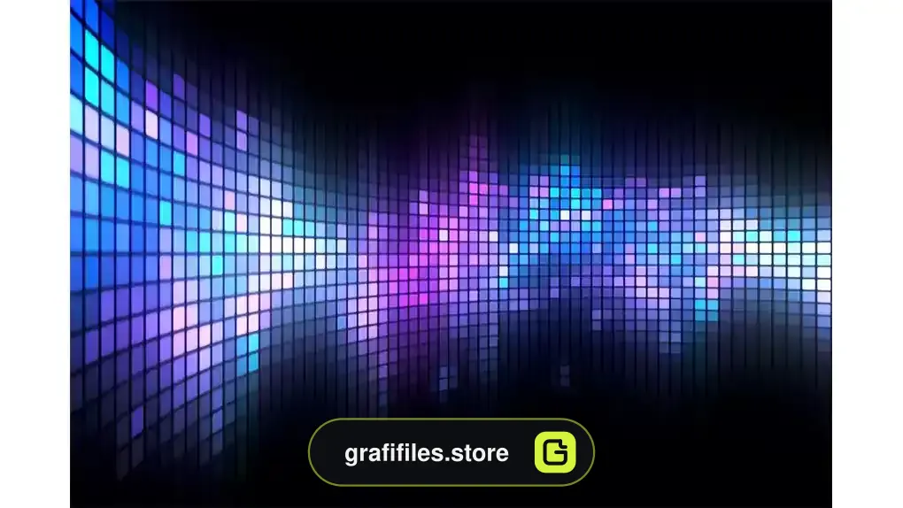 بک گراند رقص نور Dance Light Wall Background