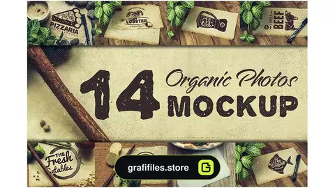 موکاپ غذا Food Mockup Photo Templates