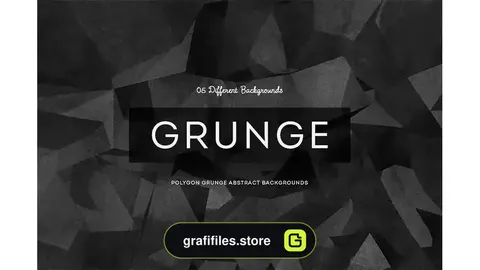 بک گراند چند ضلعی گرانج Grunge Polygon Backgrounds