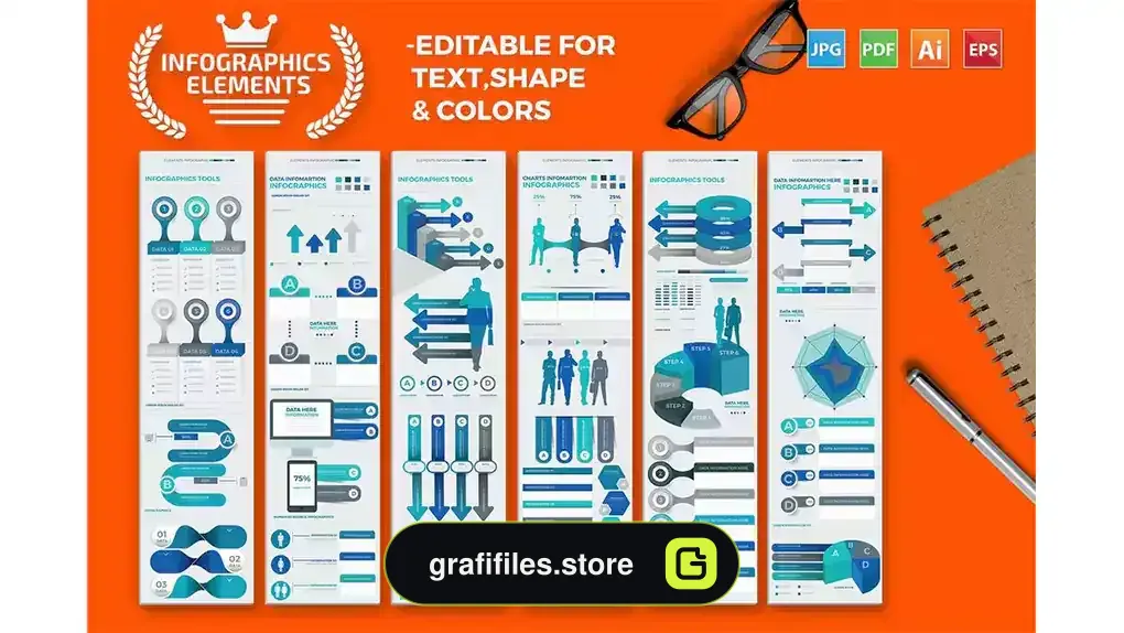 وکتور اینفوگرافیک Infographics