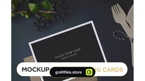 موکاپ کارت دعوت Invitation Mockups - Holidays
