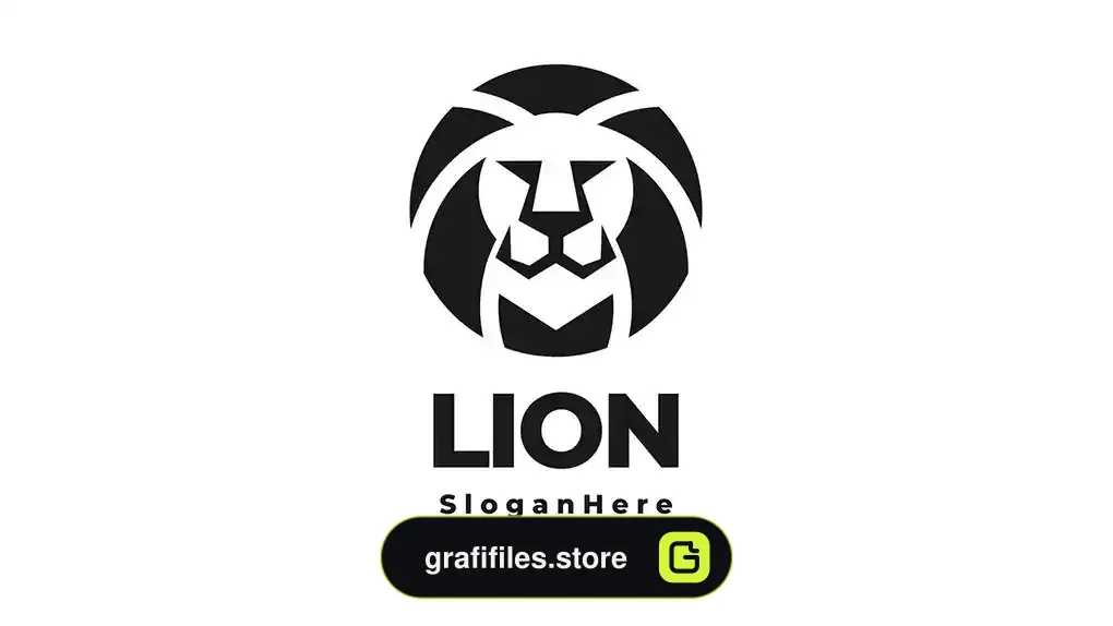 وکتور لوگو شیر Lion Mascot