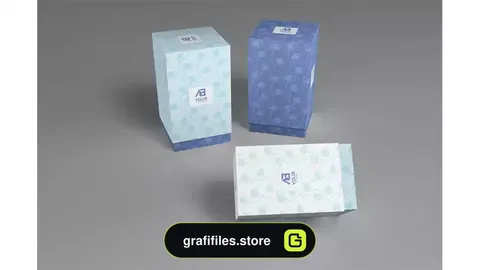 موکاپ جعبه بسته بندی Packaging Mock-ups 47