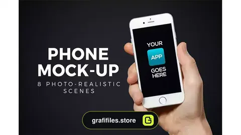 موکاپ تلفن همراه آیفون Phone 6 Mock-up
