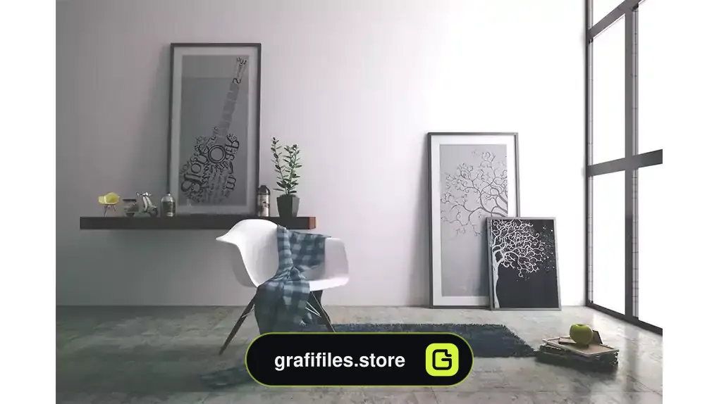 موکاپ قاب عکس هنری Picture Art Mockup [Vol 1]