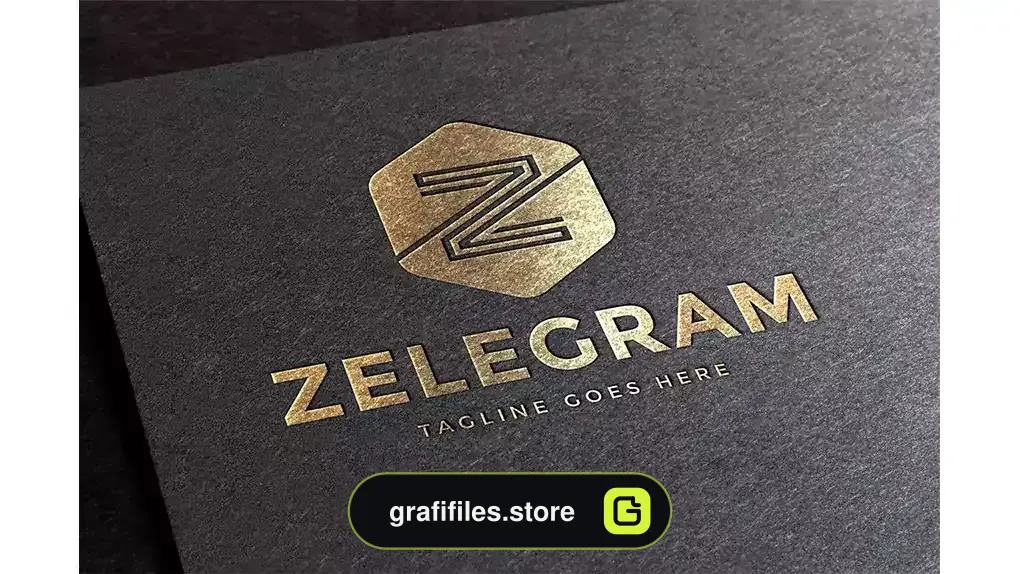 وکتور لوگو Zelegram Letter Z Logo Template