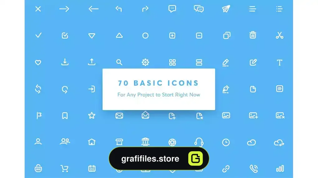 آیکون Appon Outline Icon Set