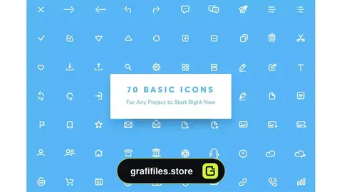 آیکون Appon Outline Icon Set