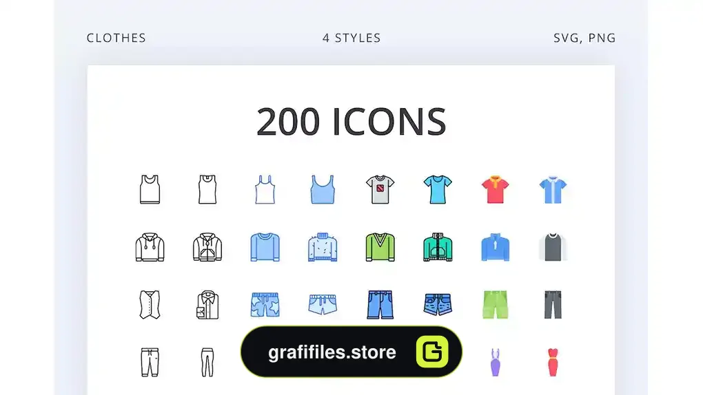 آیکون لباس Clothes