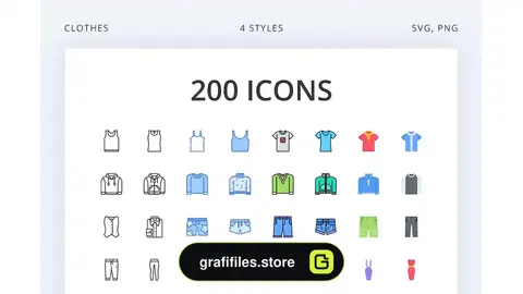 آیکون لباس Clothes