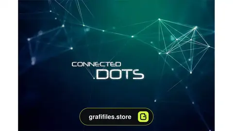 بک گراند نقاط متصل Connected Dots