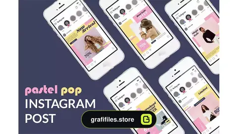 وکتور پست اینستاگرام Instagram Post Template