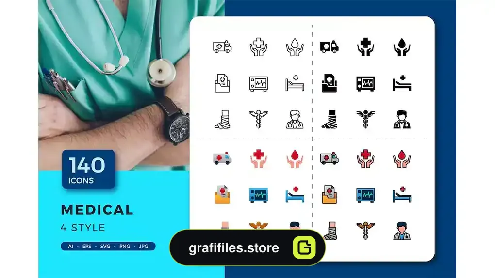 آیکون پزشکی Medical Icons