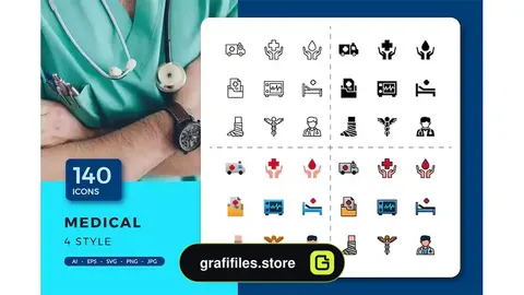 آیکون پزشکی Medical Icons