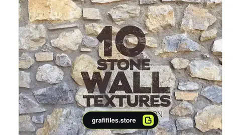 تکسچر دیوار سنگی Stone Wall Textures x10