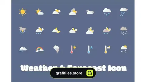 آیکون پیش بینی آب و هوا
