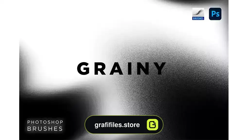 براش لکه فتوشاپ Grainy Blob Photoshop Brushes
